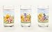 Disney Winnie the Pooh 'Picnic' Set of 3 Glass Tumblers
