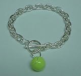 Tennis Ball Chain Bracelet - 6pcs (Brand New)