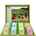 Wissotzky Green Tea Chest, Assorted Tea Collection w/ 80 Assorted Green Teas