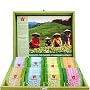 Wissotzky Green Tea Chest, Assorted Tea Collection w/ 80 Assorted Green Teas