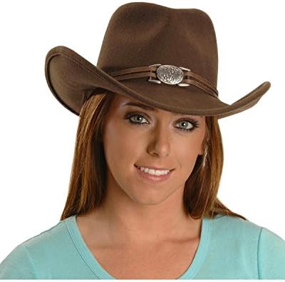 Master Hatters Women's Reba Wool Felt Cowgirl Hat