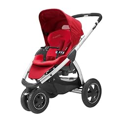 Maxi-Cosi 68005950 Mura 3 flexibles Travelsystem inklusive Einkaufskorb, Sonnenverdeck, Regenverdeck, Sonnenschirmclip und Adapter f�r Dreami und Babyschale, intense red