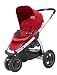 Maxi-Cosi 68005950 Mura 3 flexibles Travelsystem inklusive Einkaufskorb, Sonnenverdeck, Regenverdeck, Sonnenschirmclip und Adapter f�r Dreami und Babyschale, intense red
