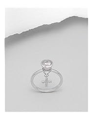 Cross CZ Ring In 92.5 Sterling Silver