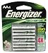 New Energizer Rechargeable Nimh AA Batteries Per 4 For High-Drain Or Frequently-Used Devices