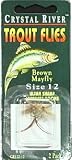 Crystal River - C/R Flys- Brown Mayfly Size -12