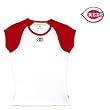 Cincinnati Reds MLB Girls "Mini-Star" Top (Dark Red)