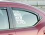 GT Styling 85663 Smoke Snap In Vent Gard Side Window Deflector