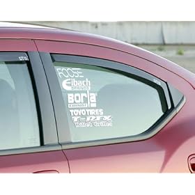 GT Styling 85663 Smoke Snap In Vent Gard Side Window Deflector