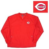 Cincinnati Reds MLB "National" Windshirt (Dark Red)