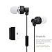 Earphones, NOOTPRODUCTS NOOTBUDS ND-001 Premium Earbuds with Noise Isolating and Mic Stereo Headphone Earphone Made for iPhone, iPod, iPad, Android Smartphone, MP3 Players