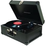 Crosley CR249 BK Keepsake USB Turntable (Black)