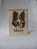 laser engraved pet urn