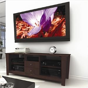 Sonax TR-7608 Florence Maple TV Bench for 50 -68 Flat screen TV's by