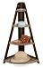 Rubbermaid MN107 4-Tier Corner Storage Shelf