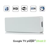 Uhost 2 Dual Core Android Tv Box Mini Pc Rk3066 1.6ghz 1g RAM 4g ROM with Bluetooth/skype/xbmc White