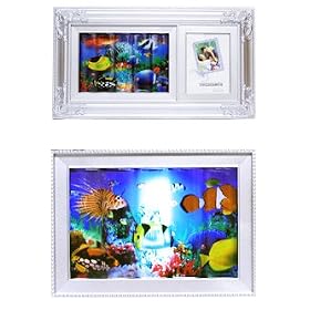 Aquarium Moving Motion Light Lamp With Picture Frame