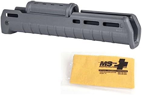 Magpul ZHUKOV AK (MAG586-GRY) Gray with FREE MSP Cleaning Cloth Package