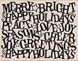 DesignBlocks- Big Holiday Words by Hero Arts
