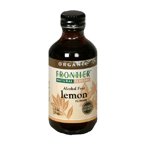 Frontier Organic Lemon Baking Flavor, 2-Ounce Bottle (Pack of 7) by Frontier