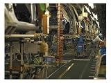 Assembly Line at a Hybrid Car Plant Architecture Photographic Poster Print by Eightfish, 24x18