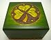 Small Shamrock Jewelry Ring Box