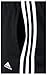 adidas Men's Essentials Track Pants, Grey/Black, Large