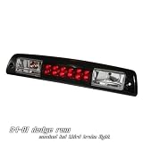 94 95 96 97 98 99 00-01 DODGE RAM 1500/2500 PICKUP SMOKED LENSE 3RD THIRD TAIL BRAKE LIGHTS LED