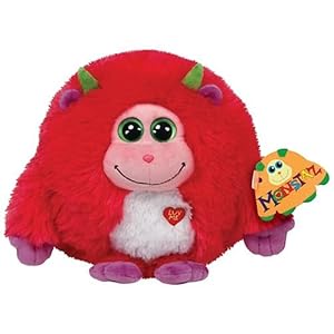 TY Monstaz Trixie Plush Toy PINK