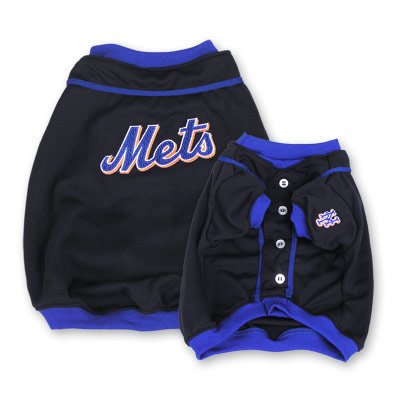 New York Mets Baseball Pet Jersey - Medium