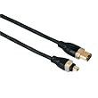 Hama FireWire-Kabel (4-pol.-IEEE1394-AV-Stecker <-> 6-pol.-IEEE1394-AV-Stecker); schwarz; 4,5m