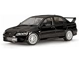 Die-cast Model Mitsubishi Lancer Evo 7 (1:18 scale in Black)