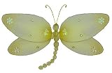 Hanging Nylon Dragonfly Nursery Girls Room Wedding Decor Decoration - 10 Yellow Taylor Dragonflies