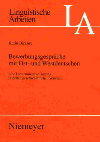 Bewerbungsgespräche mit Ost- und Westdeutschen