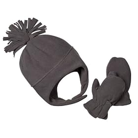 Toddler Boys' Circo® Fleece Hat/Mittens Set - Gray