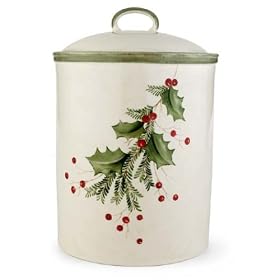 Lenox Holiday Gatherings Common Cookie Jar by Lenox