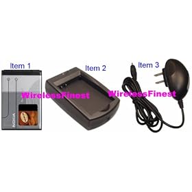 Click here to buy (3 Items Combo) New Original Oem Authentic Nokia Battery Bl-5c Bl5c + External Battery... by Nokia + Generic.