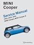 Mini Cooper Service Manual: 2002-2004: Mini Cooper, Mini Cooper S