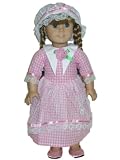 Colonial Tea Time Dress Complete Outfit for American Girl 18
