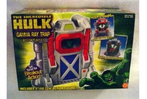 Childrens Toyshop  Toys : The Incredible Hulk: Break-Out Gamma Ray Trap Action Playset with 5" Action Figure