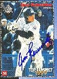 Jose Fernandez, Ottawa Lynx - Expos Affiliate Autographed Card