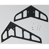 Helimax Carbon Fiber Tail Fin Set MX400 by Helimax