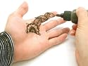 Beachcombers! 1oz & 1/2oz Soft Squeeze Fine Metal Tip Moroccan Blunt Needle Syringe Type Body Art Henna Tattoo Applicators