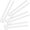 Weber 9015 Double Prong Skewers