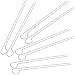 Weber 9015 Double Prong Skewers