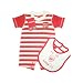 Arsenal Football Club Boys Romper and Bib (0 - 3 Months)