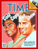 Miami Vice's Phillip Michael Thomas and Don Johnson / TIME Cover: September 16, 1985, Art Poster by TIME Magazine