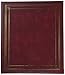 Pioneer Post Bound, Clear Pocket Photo Album with Solid Color Covers, Holds 12-5x7