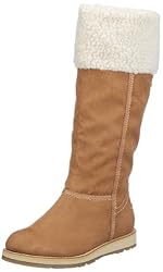 s.Oliver Casual 5-5-26406-29, Damen Fashion Stiefel, Braun (COGNAC 305), EU 39