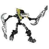 Lego Bionicle VAHKI Figure #8618 Rorzakh (Yellow Cap)